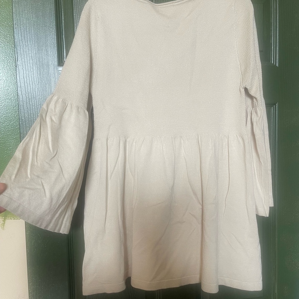 EARTHBOUND NEW Textured Cream Top - Picture 3 of 6